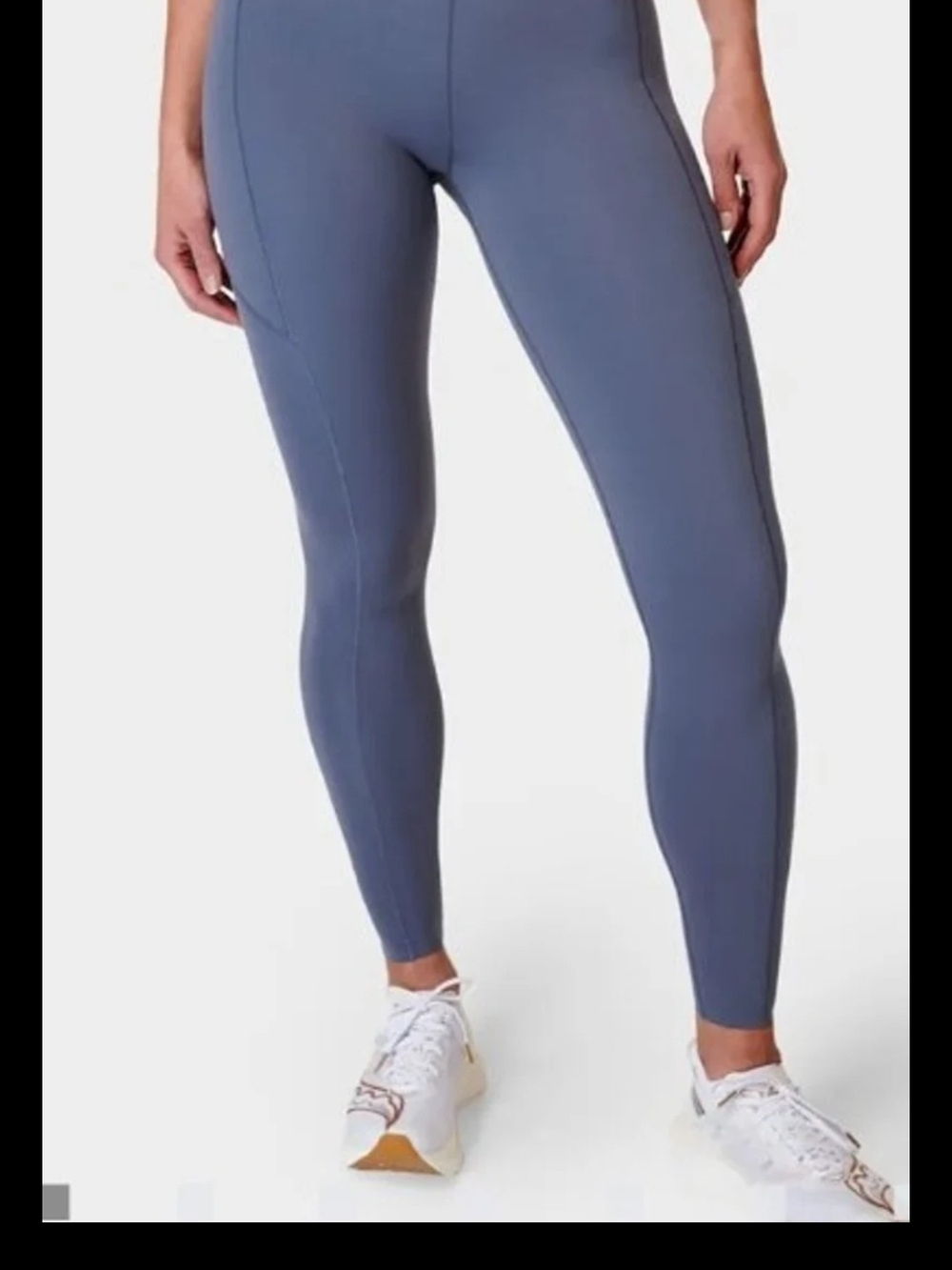 Sweaty Betty Slate Blue High-Rise Leggings